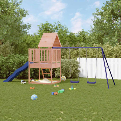 vidaXL Outdoor Playset Solid Wood Douglas - Brown - 32919
