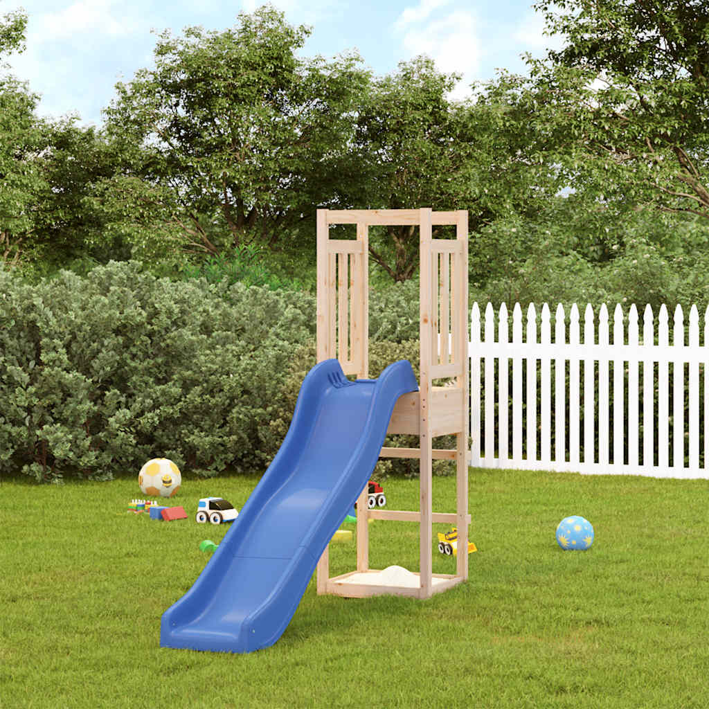 vidaXL Outdoor Playset Solid Wood Pine - Brown - 32922