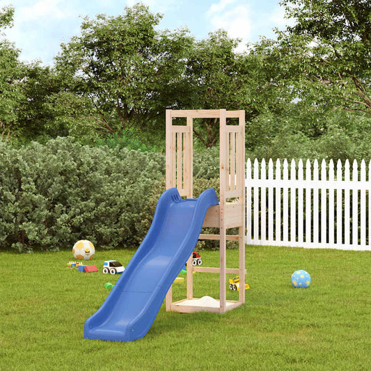 vidaXL Outdoor Playset Solid Wood Pine - Brown - 32922