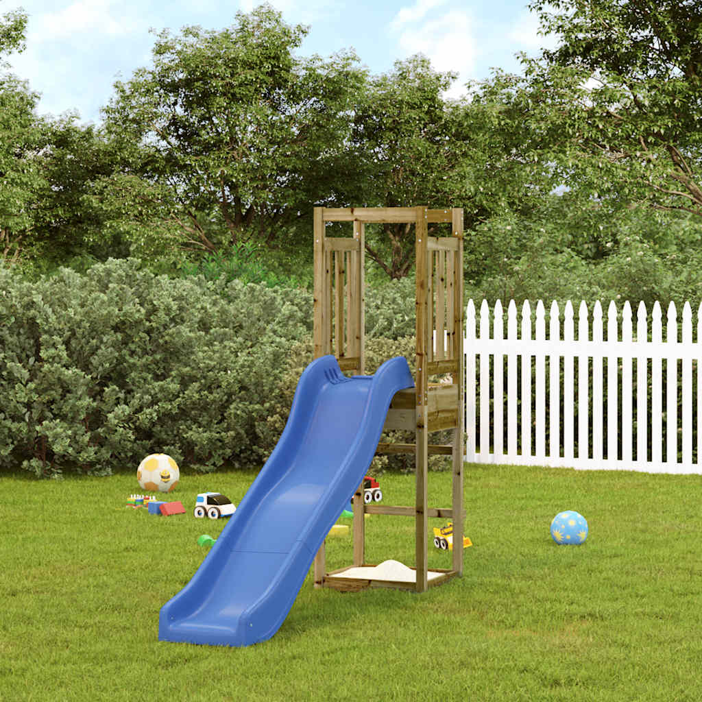 vidaXL Outdoor Playset Impregnated Wood Pine - Brown - 32923