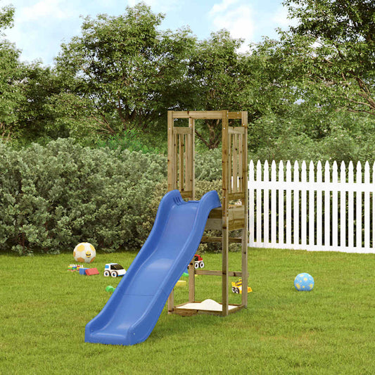 vidaXL Outdoor Playset Impregnated Wood Pine - Brown - 32923