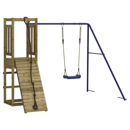 vidaXL Outdoor Playset Impregnated Wood Pine - Brown - 32928