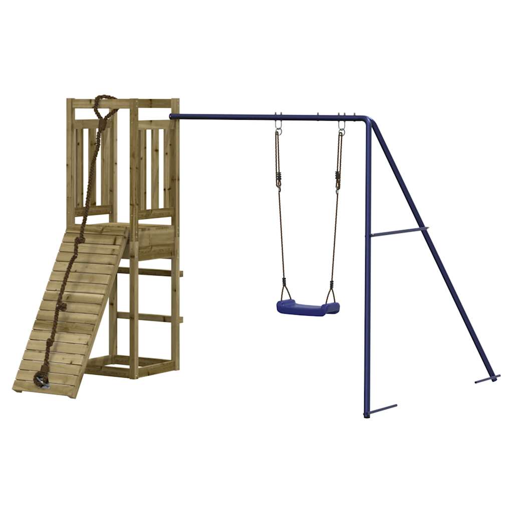 vidaXL Outdoor Playset Impregnated Wood Pine - Brown - 32928