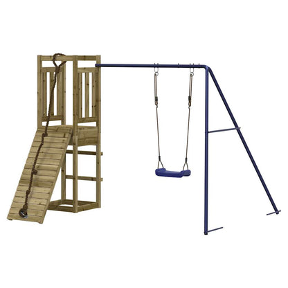 vidaXL Outdoor Playset Impregnated Wood Pine - Brown - 32928