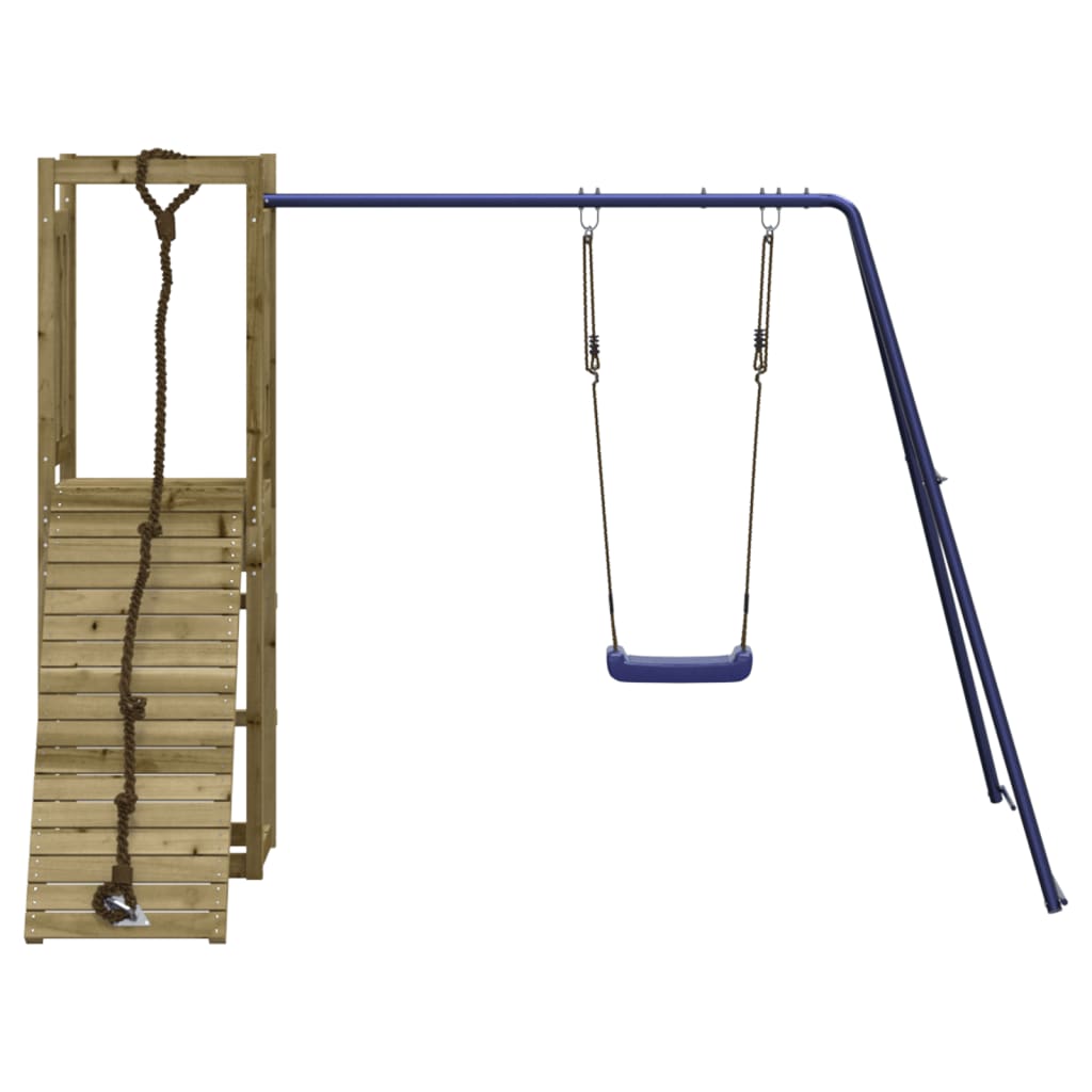 vidaXL Outdoor Playset Impregnated Wood Pine - Brown - 32928