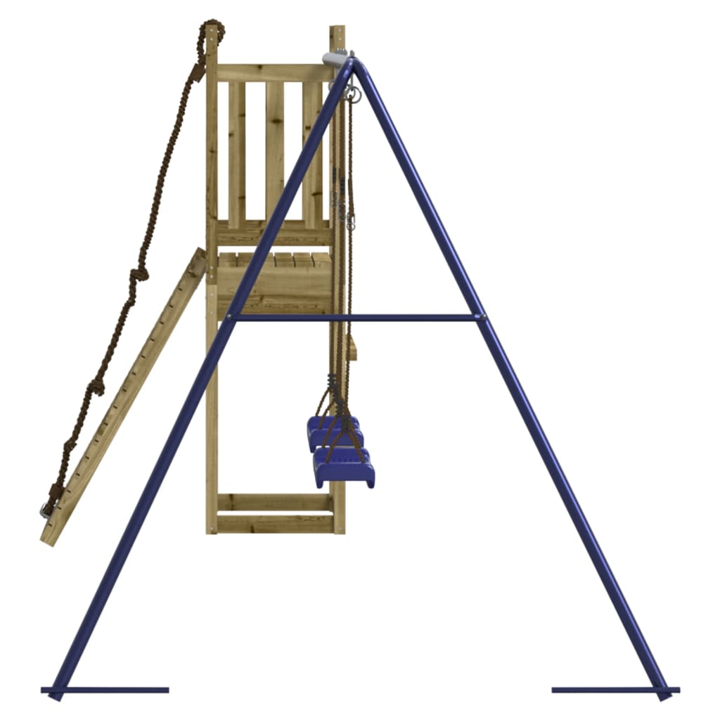 vidaXL Outdoor Playset Impregnated Wood Pine - Brown - 32935