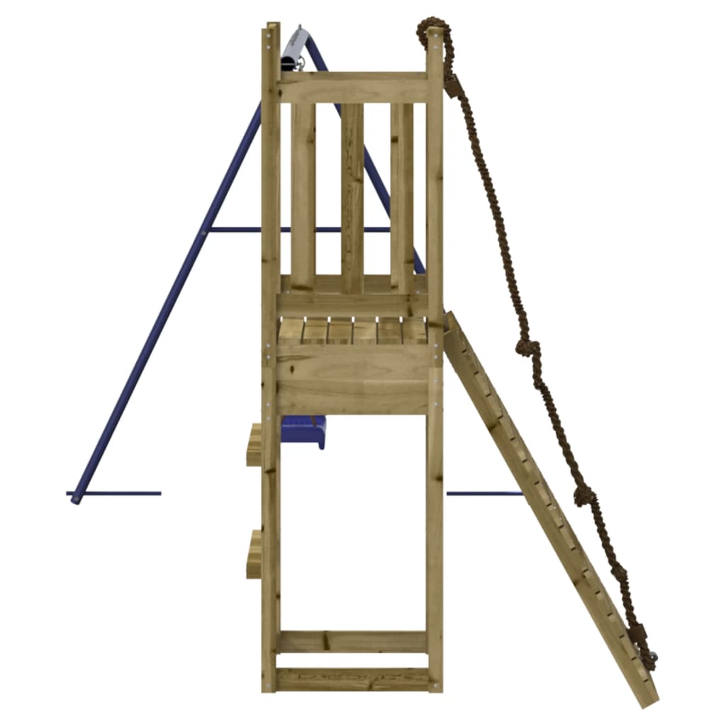 vidaXL Outdoor Playset Impregnated Wood Pine - Brown - 32935