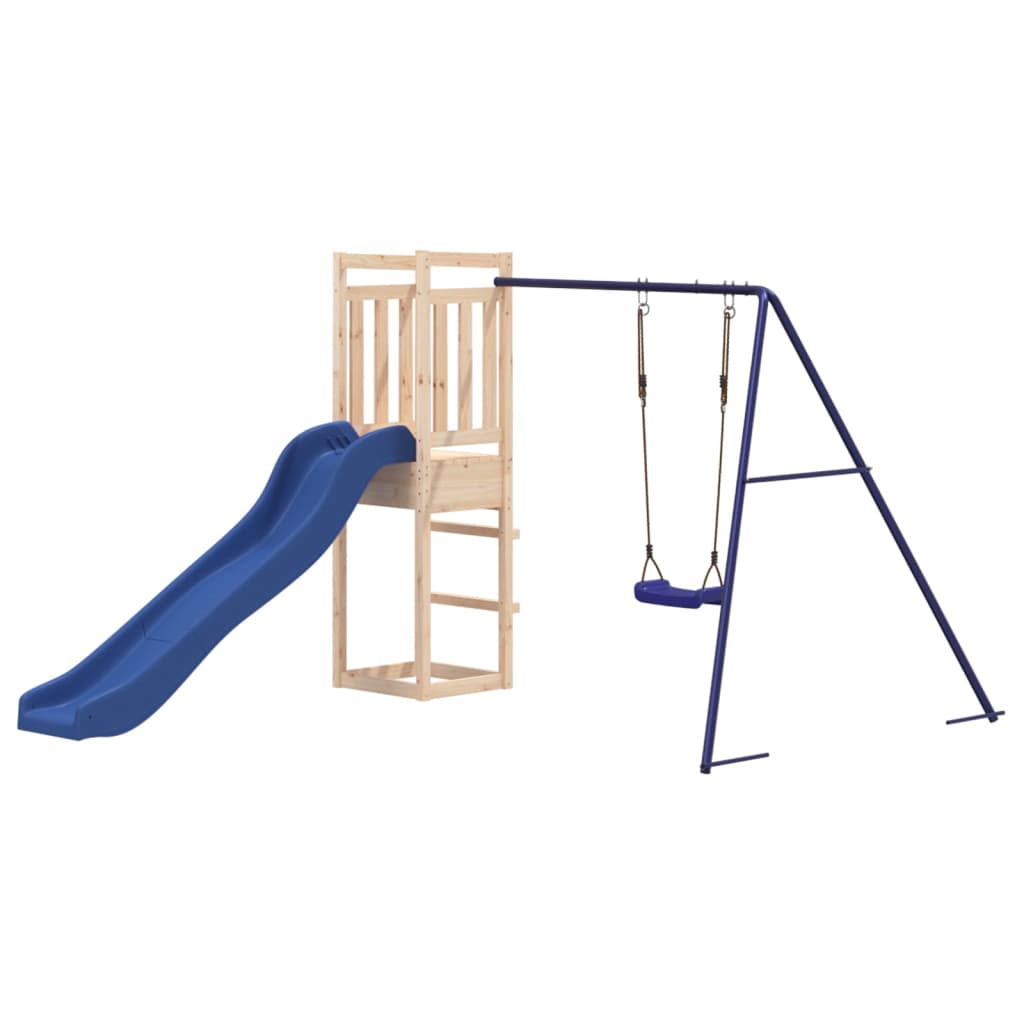 vidaXL Outdoor Playset Impregnated Wood Pine - Brown - 32950