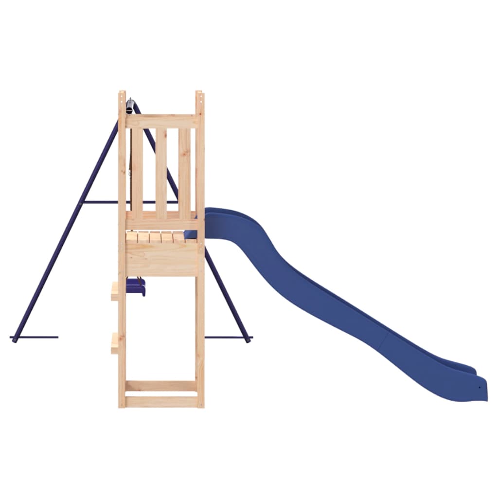 vidaXL Outdoor Playset Impregnated Wood Pine - Brown - 32950