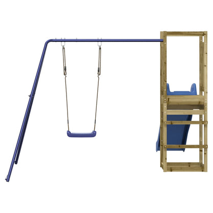 vidaXL Outdoor Playset Impregnated Wood Pine - Brown - 32950