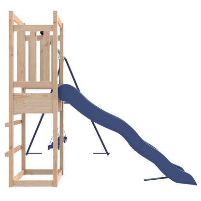 vidaXL Outdoor Playset Solid Wood Pine - Brown - 32953