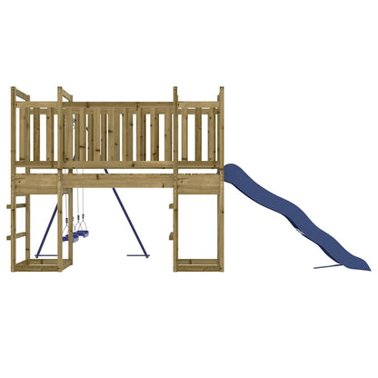 vidaXL Outdoor Playset Impregnated Wood Pine - Brown - 32974