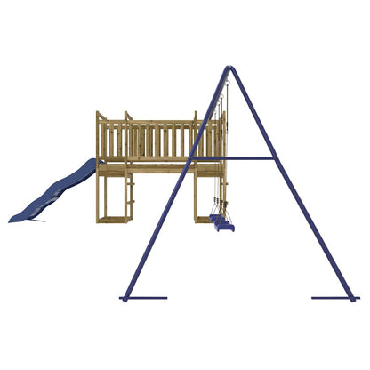vidaXL Outdoor Playset Impregnated Wood Pine - Brown - 32974
