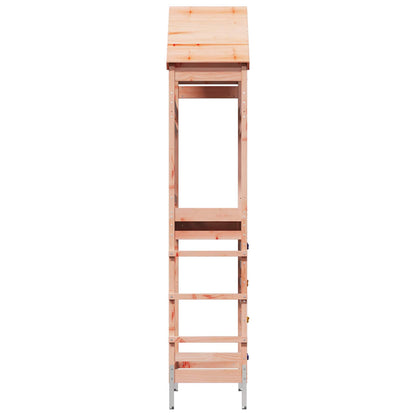 vidaXL Outdoor Play Tower Natural 53 x 85 x 264 cm Solid Douglas Wood - Brown