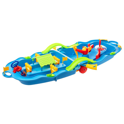 vidaXL Water Fun Trolley 51x21.5x66.5 cm Polypropylene - Blue