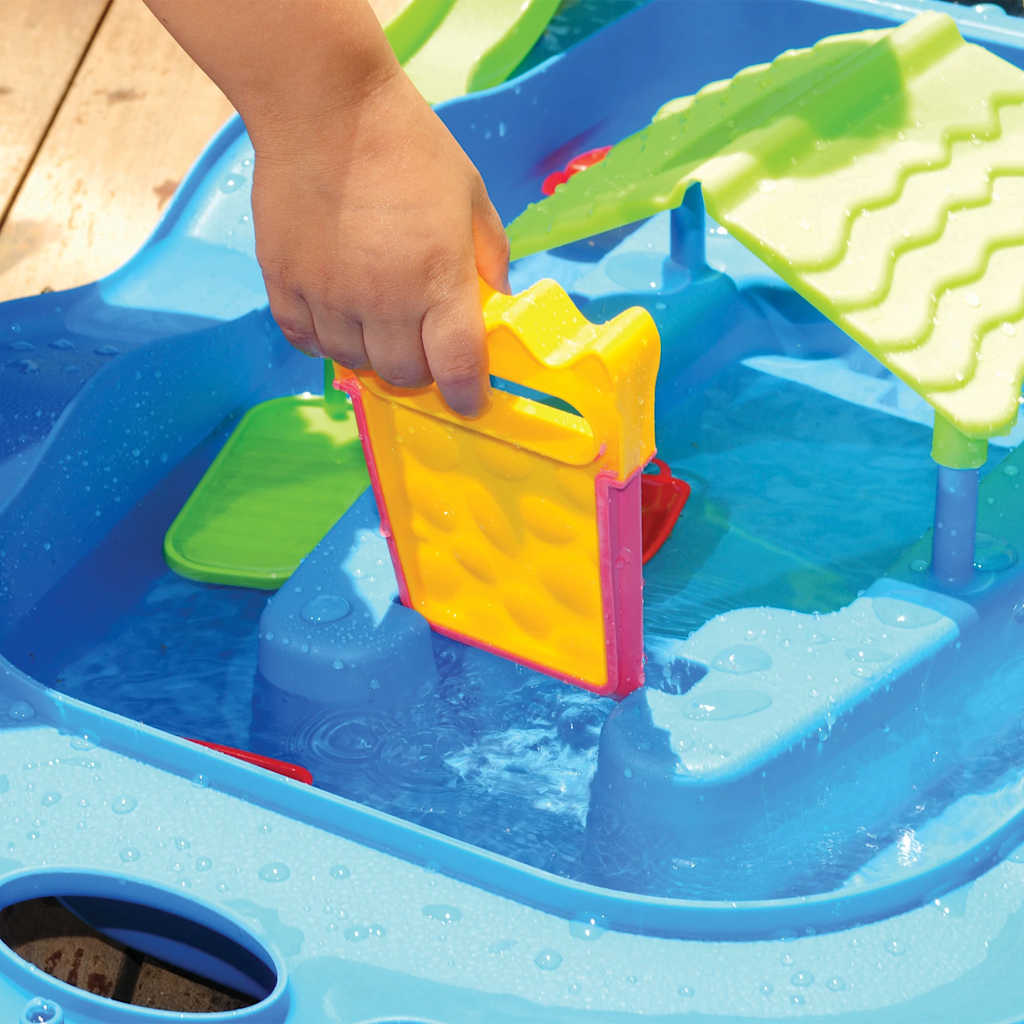 vidaXL Water Fun Trolley 51x21.5x66.5 cm Polypropylene - Blue