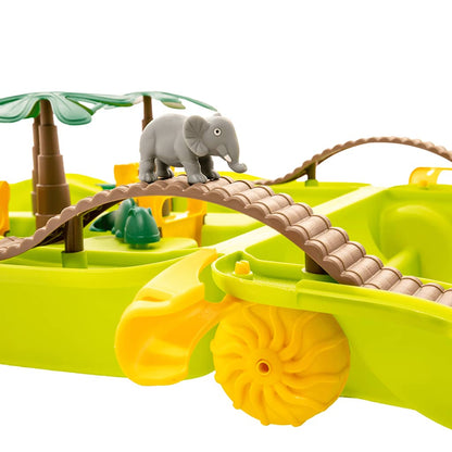 vidaXL Water Fun Trolley Jungle 51x21.5x66.5 cm Polypropylene - Green