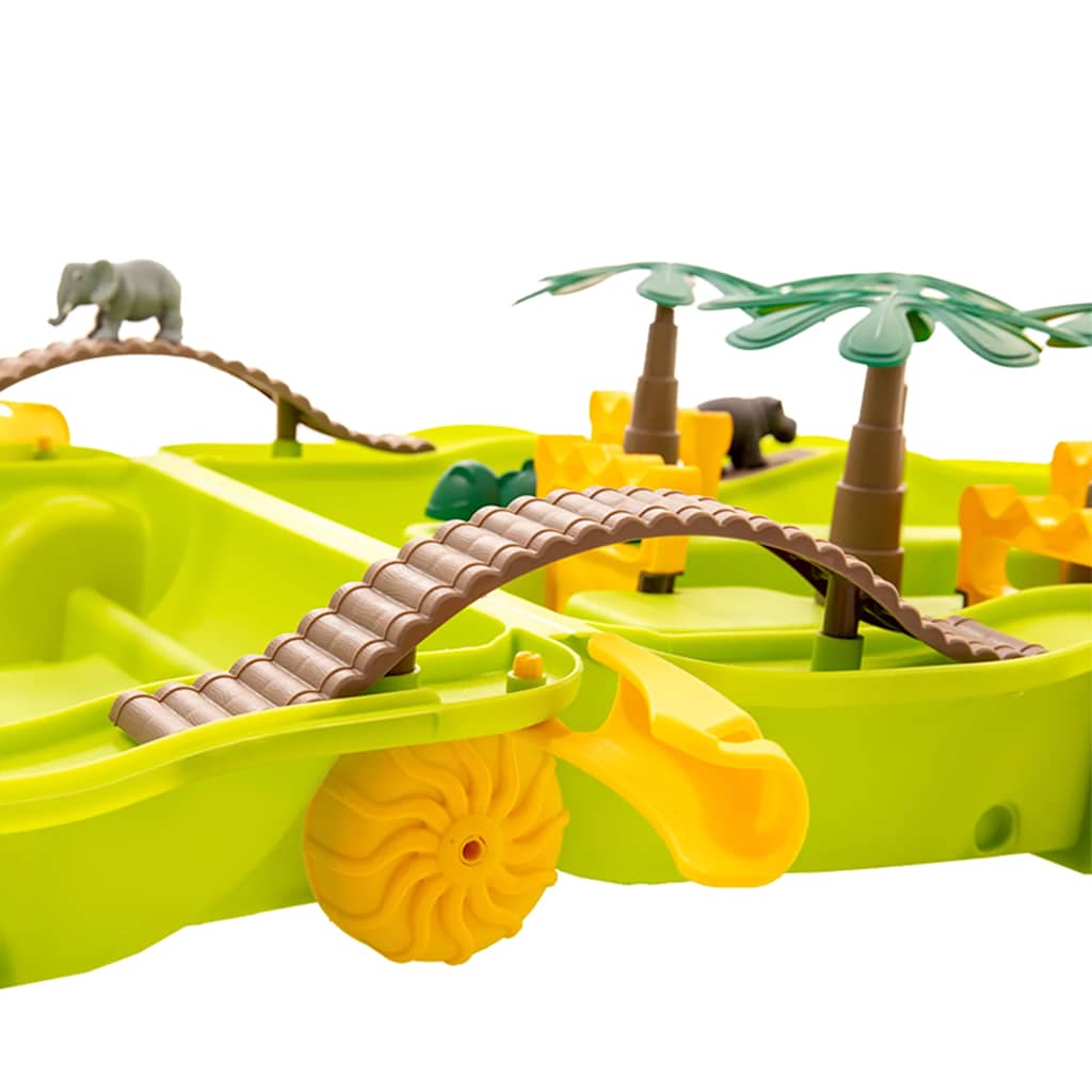 vidaXL Water Fun Trolley Jungle 51x21.5x66.5 cm Polypropylene - Green