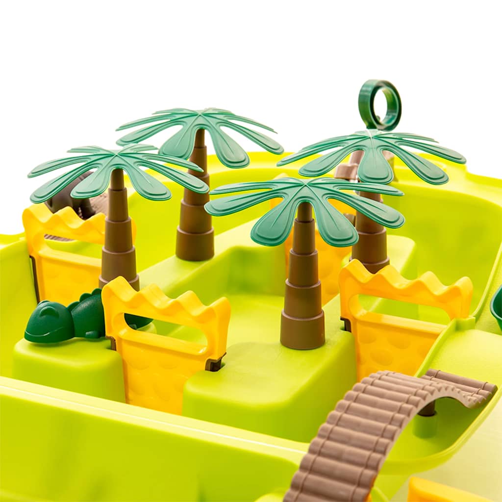 vidaXL Water Fun Trolley Jungle 51x21.5x66.5 cm Polypropylene - Green