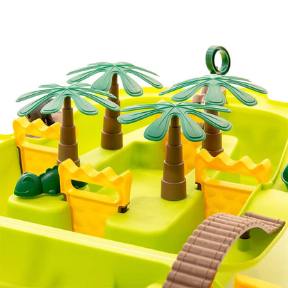 vidaXL Water Fun Trolley Jungle 51x21.5x66.5 cm Polypropylene - Green