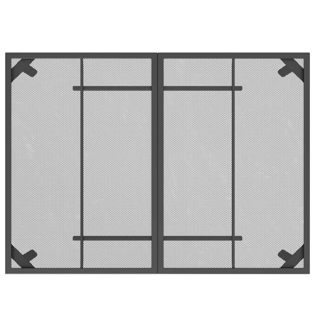vidaXL Garden Table Anthracite 110x80x72 cm Steel Mesh
