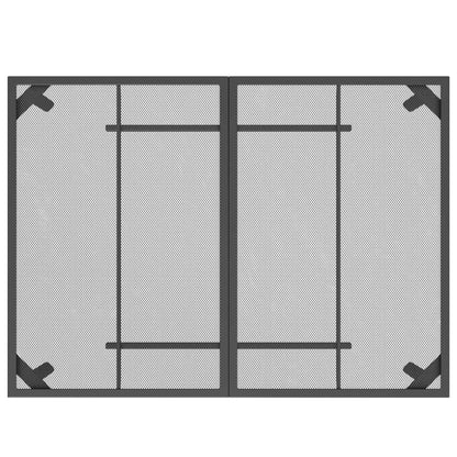 vidaXL Garden Table Anthracite 110x80x72 cm Steel Mesh