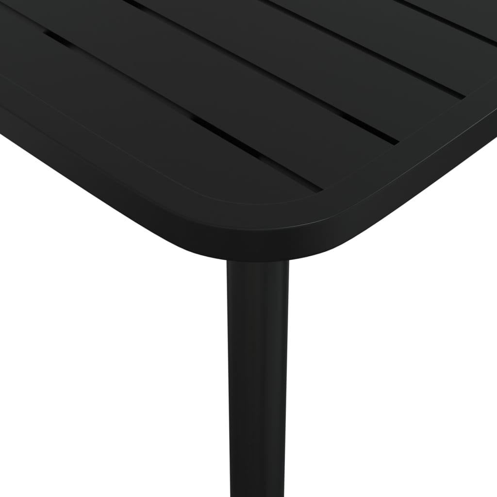 vidaXL Garden Table Anthracite 110x80x71 cm Steel