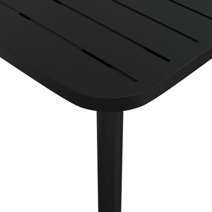 vidaXL Garden Table Anthracite 110x80x71 cm Steel
