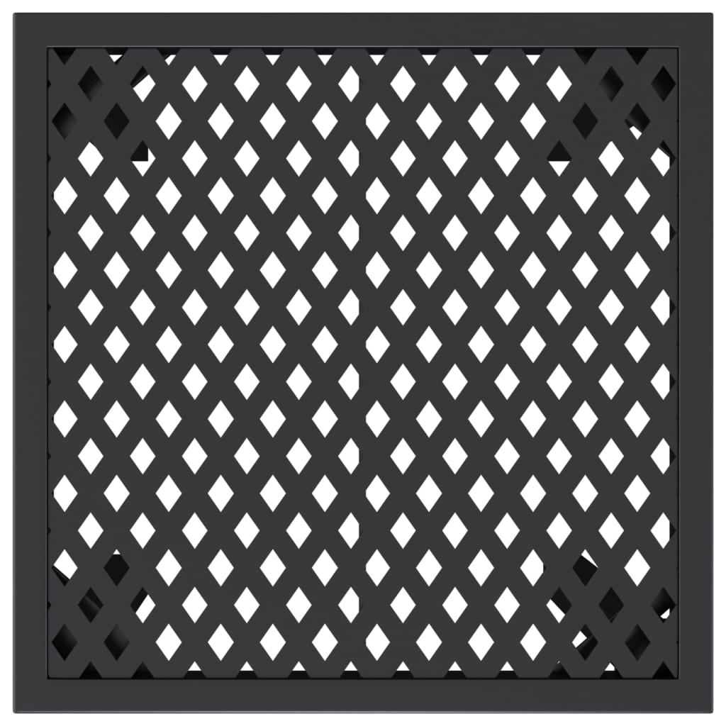 vidaXL Garden Table Anthracite 50x50x72 cm Steel