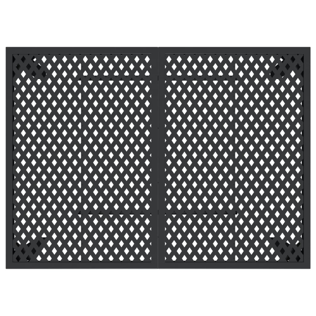 vidaXL Garden Table Anthracite 110x80x72 cm Steel