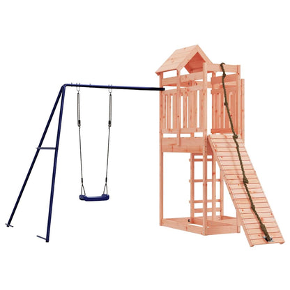 vidaXL Outdoor Playset Solid Wood Douglas - Brown - 33001