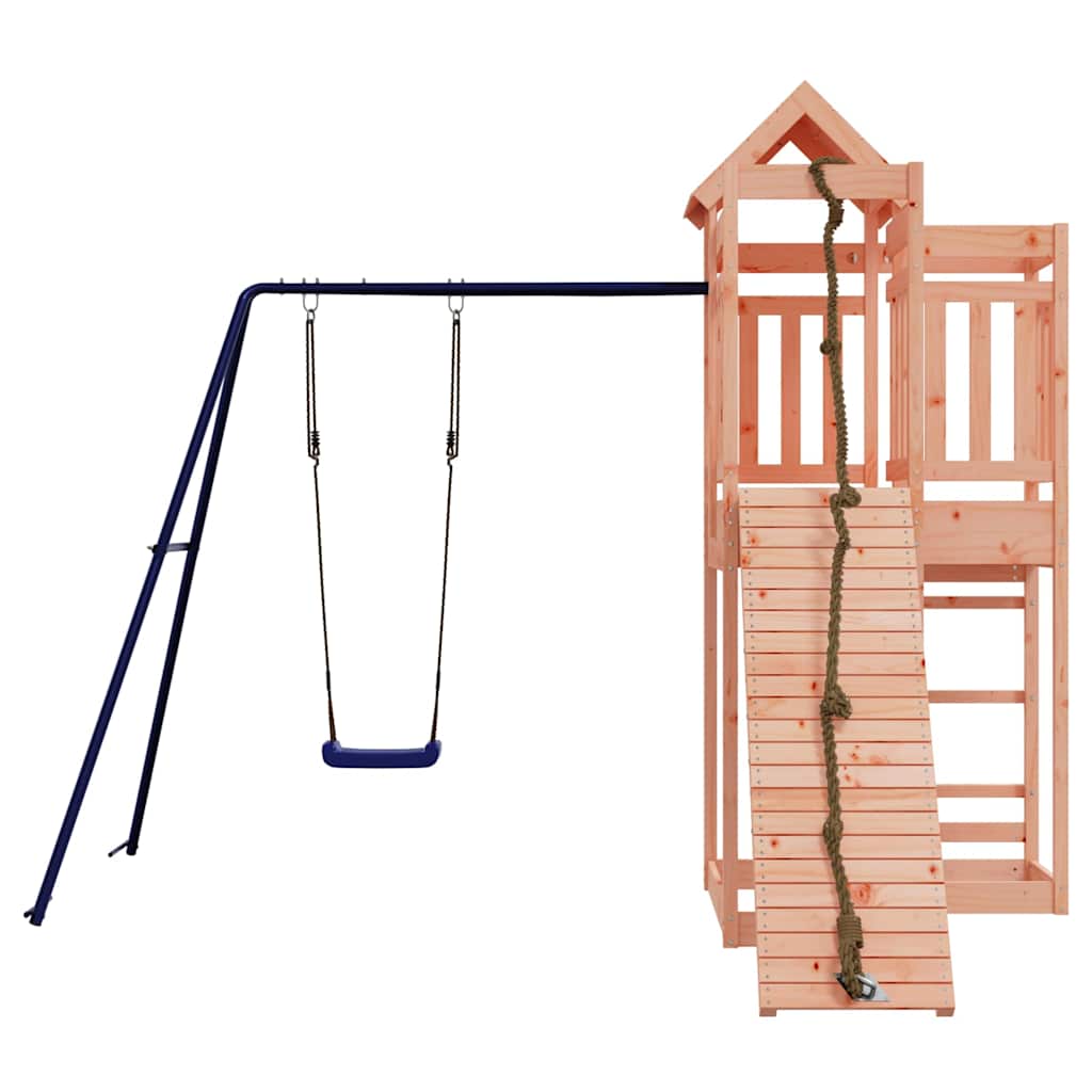vidaXL Outdoor Playset Solid Wood Douglas - Brown - 33001