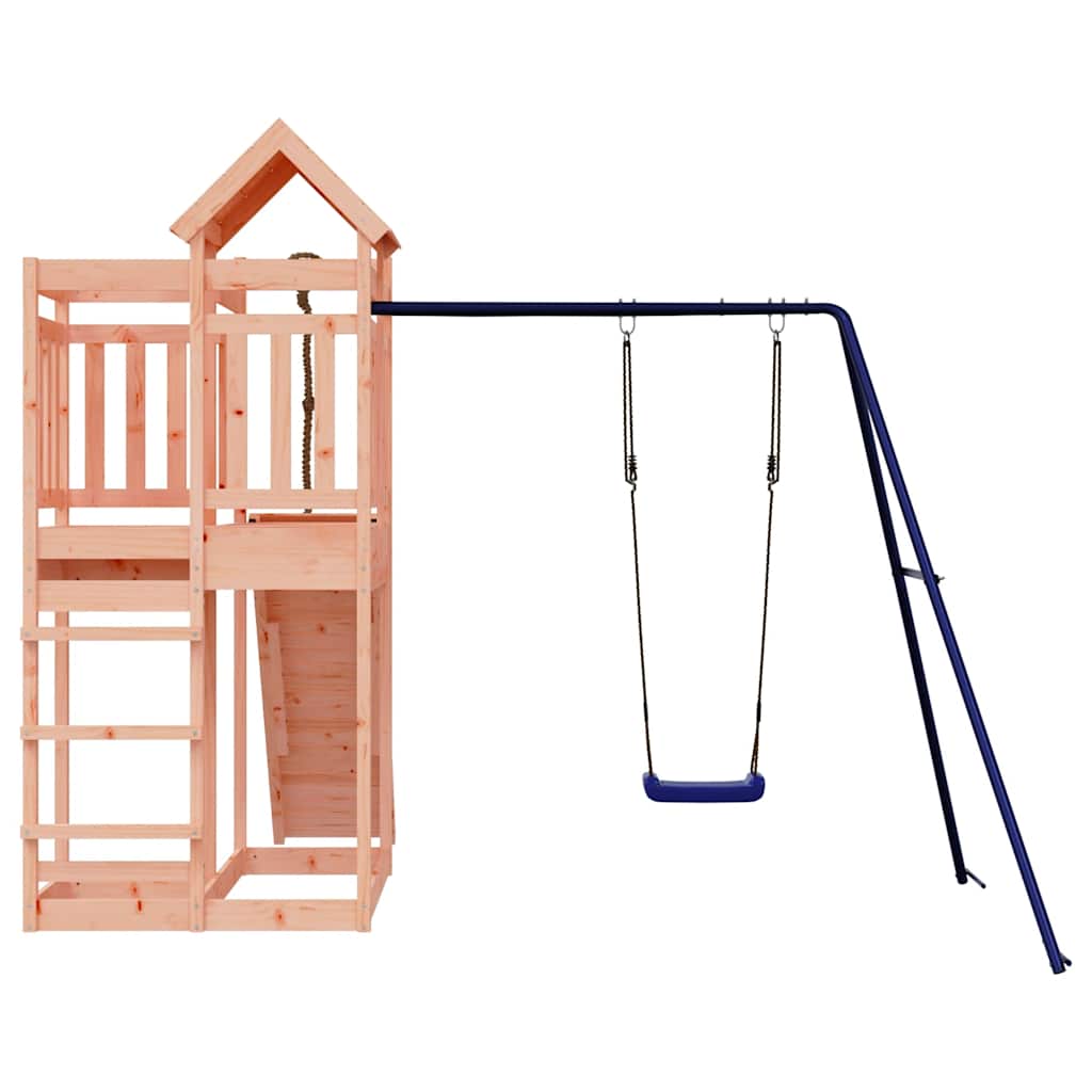 vidaXL Outdoor Playset Solid Wood Douglas - Brown - 33001