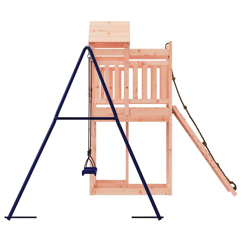vidaXL Outdoor Playset Solid Wood Douglas - Brown - 33001