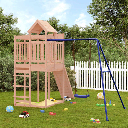vidaXL Outdoor Playset Solid Wood Douglas - Brown - 33001