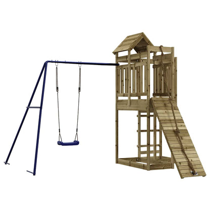 vidaXL Outdoor Playset Impregnated Wood Pine - Brown - 33002