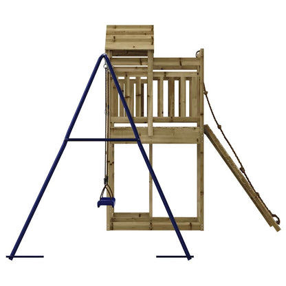 vidaXL Outdoor Playset Impregnated Wood Pine - Brown - 33002