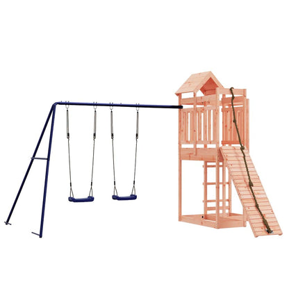 vidaXL Outdoor Playset Solid Wood Douglas - Brown - 33005