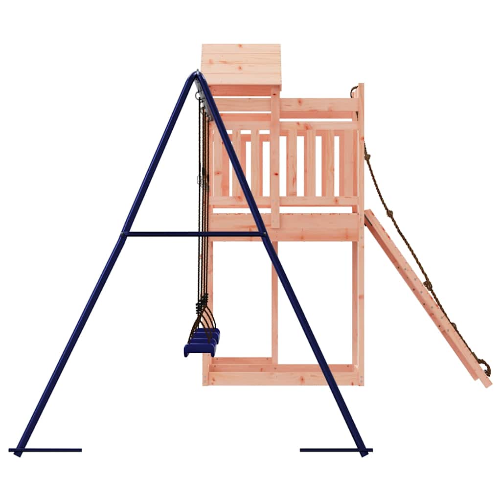 vidaXL Outdoor Playset Solid Wood Douglas - Brown - 33005