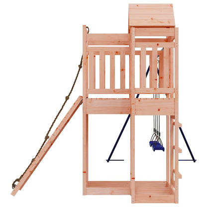 vidaXL Outdoor Playset Solid Wood Douglas - Brown - 33005