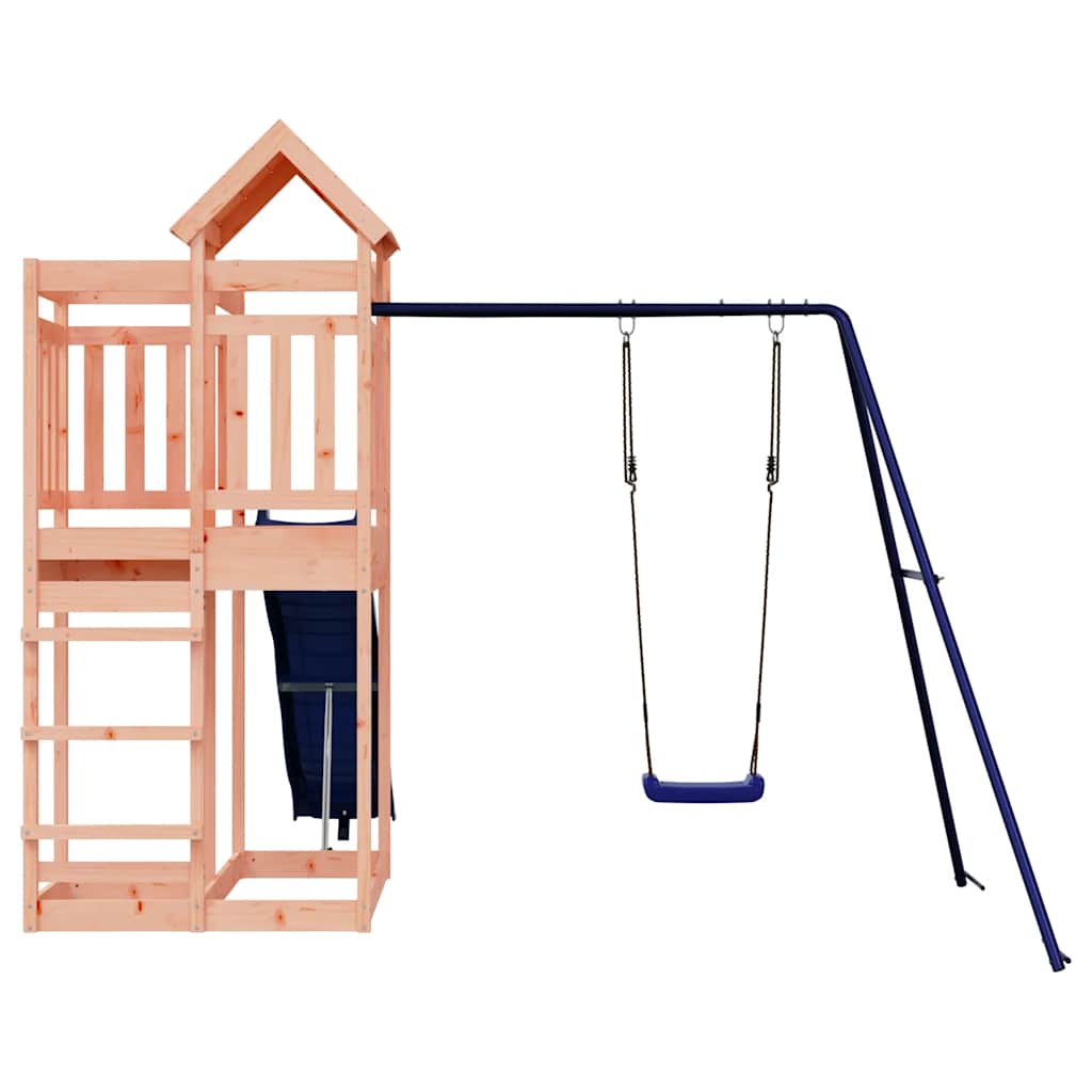 vidaXL Outdoor Playset Solid Wood Douglas - Brown - 33013