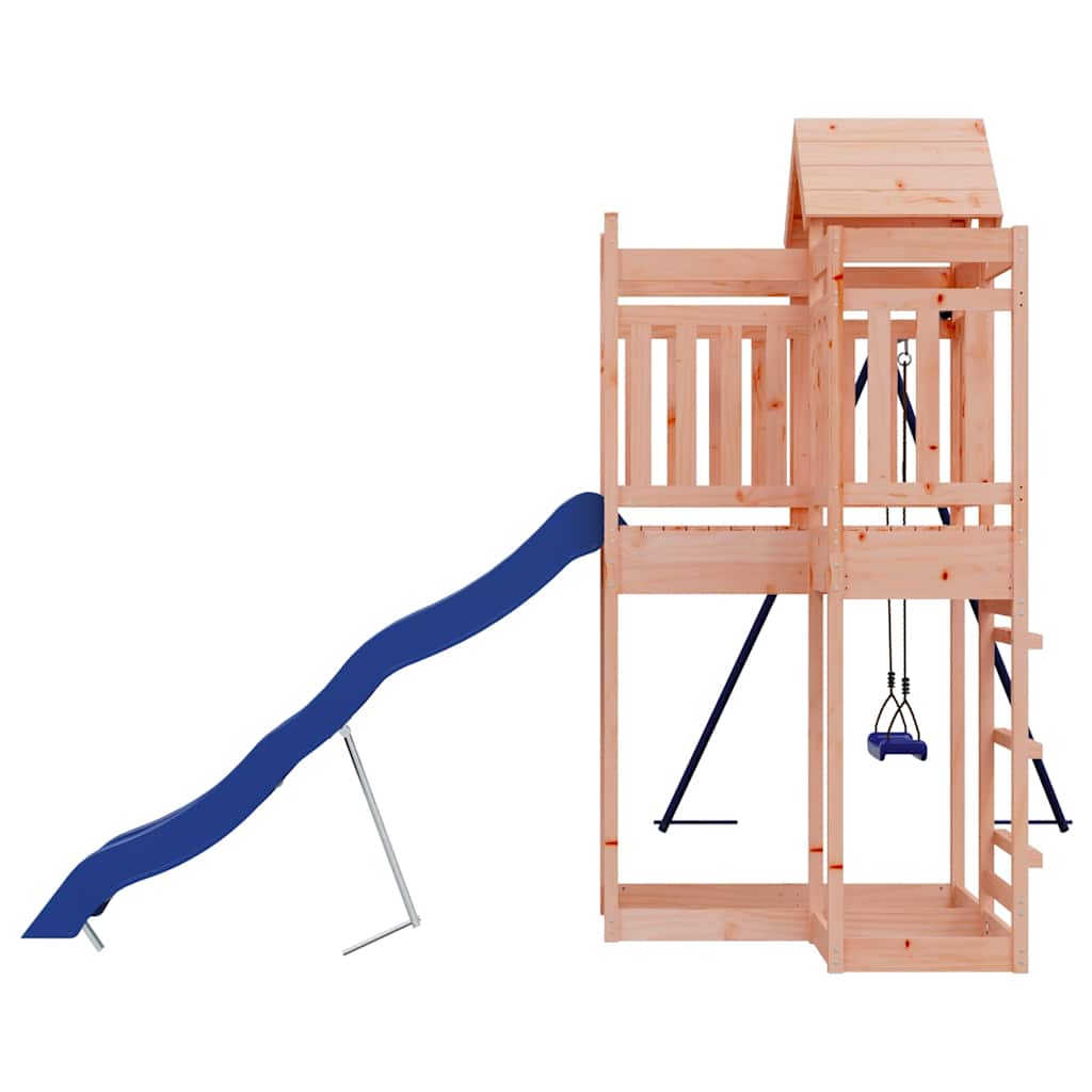 vidaXL Outdoor Playset Solid Wood Douglas - Brown - 33013