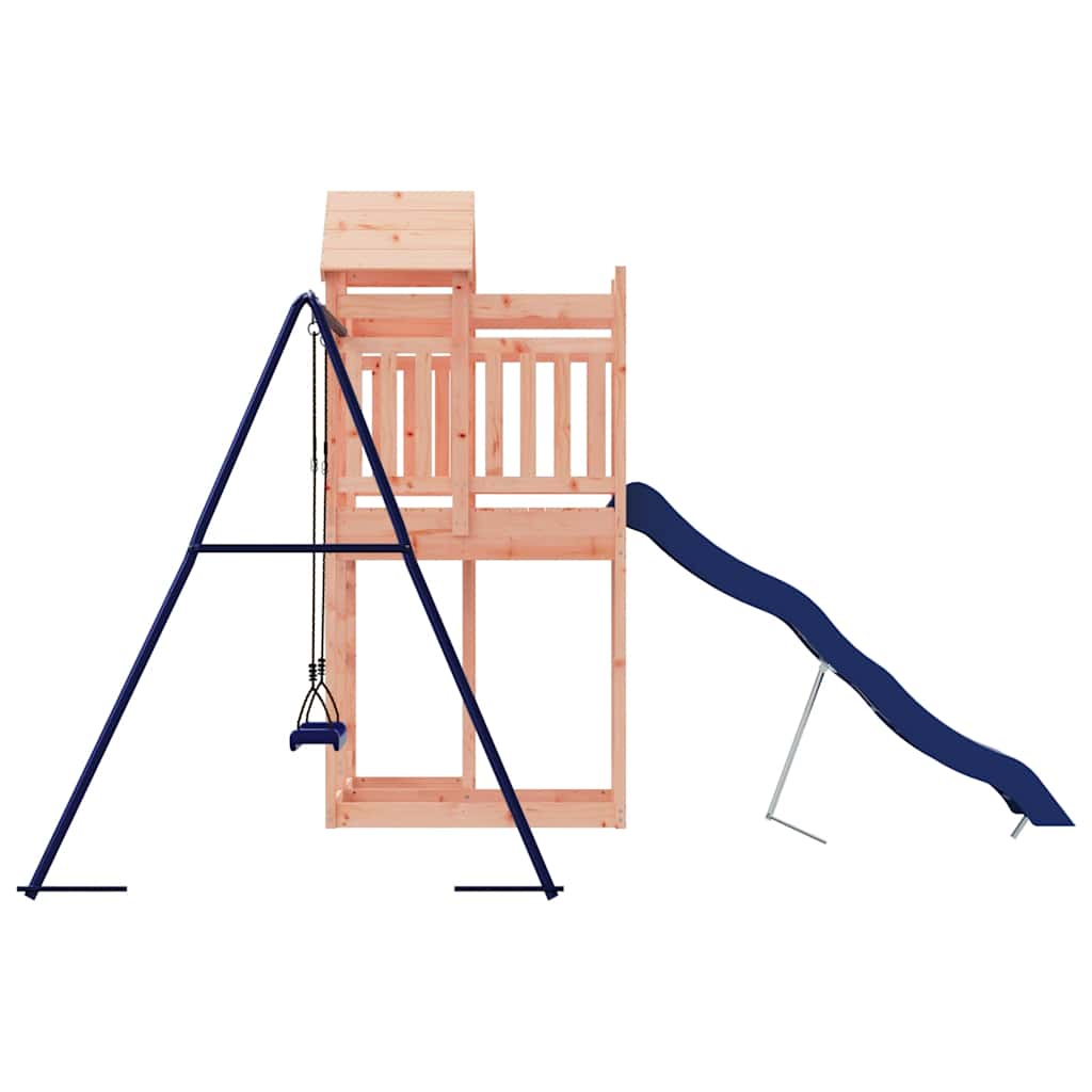 vidaXL Outdoor Playset Solid Wood Douglas - Brown - 33013