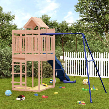 vidaXL Outdoor Playset Solid Wood Douglas - Brown - 33013