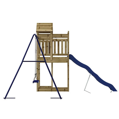 vidaXL Outdoor Playset Impregnated Wood Pine - Brown - 33022