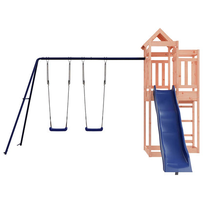 vidaXL Outdoor Playset Solid Wood Douglas - Brown - 33034