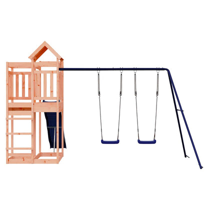 vidaXL Outdoor Playset Solid Wood Douglas - Brown - 33034