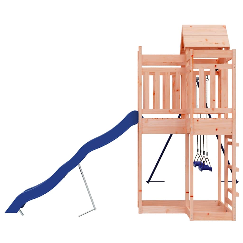 vidaXL Outdoor Playset Solid Wood Douglas - Brown - 33034