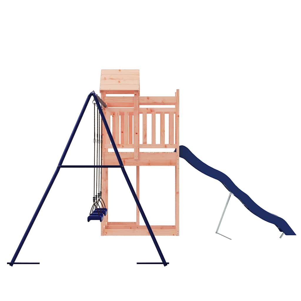 vidaXL Outdoor Playset Solid Wood Douglas - Brown - 33034
