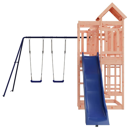 vidaXL Outdoor Playset Solid Wood Douglas - Brown - 33041